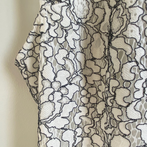 LIKELY Catherine Dress in White Lace - Picture 15 of 16